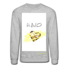 Load image into Gallery viewer, Halo Crewneck Sweatshirt - heather gray
