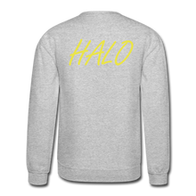 Load image into Gallery viewer, Halo Crewneck Sweatshirt - heather gray
