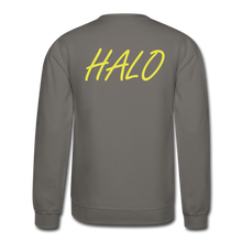 Load image into Gallery viewer, Halo Crewneck Sweatshirt - asphalt gray
