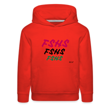 Load image into Gallery viewer, FSHS Kids‘ Premium Hoodie - red
